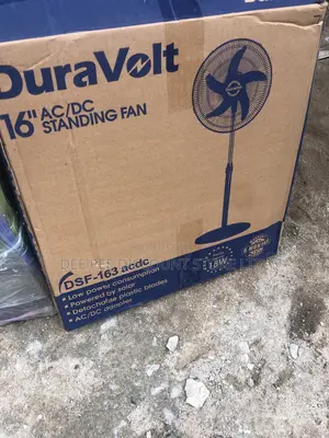 Duravolt 16" Energy Saving Dc/Ac Fan - 18 Watts (Non-Rechargeable)