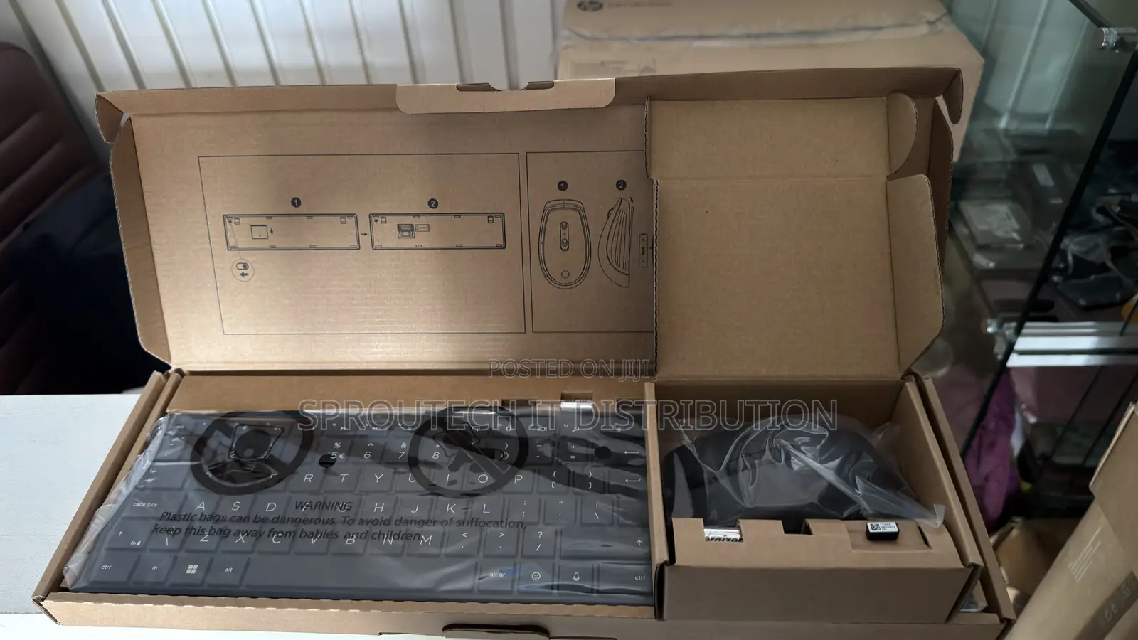 HP 655 Wireless Mouse+Kb Combo Blank