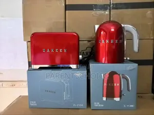 2 in 1 Uakeen Electric Kettle and Electric Toaster