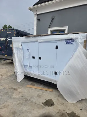 Original Perkins 250kva Diesel Generator – Silent Operation