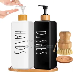 340ml Refillable Liquid Hand and Dishes Soap Dispenser