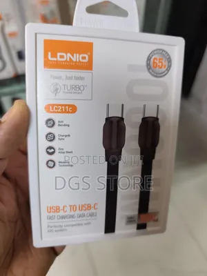 Ldnio Lc211 Usb C to Usb C 65w Cable