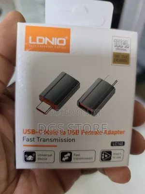 Ldnio Lc140 Usb C Male to Usb Female Adapter