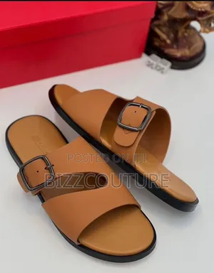 Original Italian Loro Piana Palm Slippers Available in Store
