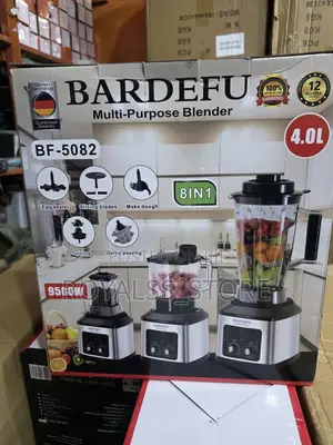 9500watts Bardefu Bf-5082 8in1 Multi Purpose Blender (4liters)