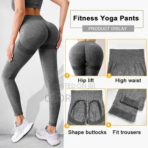 2pcs Seamless High Stretch Ladies Gym Wear Set