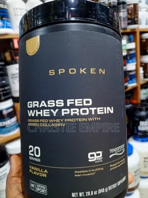Spoken Grass Fed Whey Protein