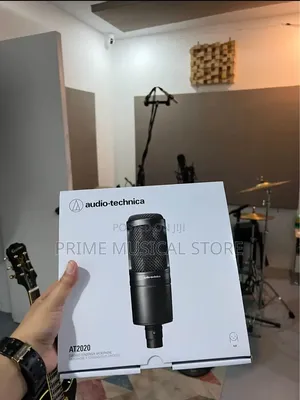 Audio Technica At2020 Cardioid Condenser Microphone