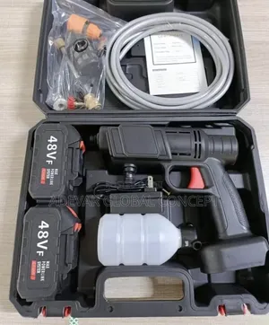 Rechargeable Gun Pressure Washer - Comes With 2 48v Batteries