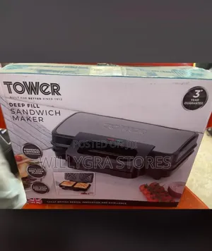 Tower Deep Fill Sandwich Maker - 900w