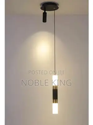 Modern Led Tube Home Decoration Pendant Lamps Metal Body Acrylic