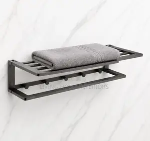 Grey Multiple Towel Rack 70cm