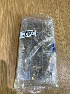 Assorted Gold Picture Hanging Hardware Kit