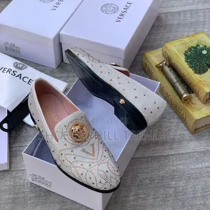 Versace Dazzling Classy Loafers and Half Shoes