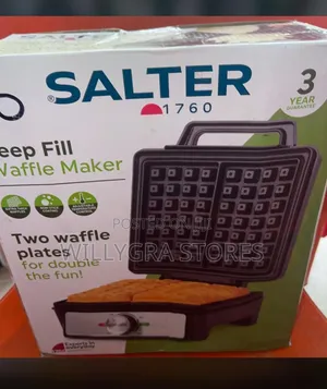 Salter Double Waffle Maker
