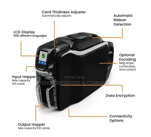 Zebra Zc-350 Dual-Sided Card Printer