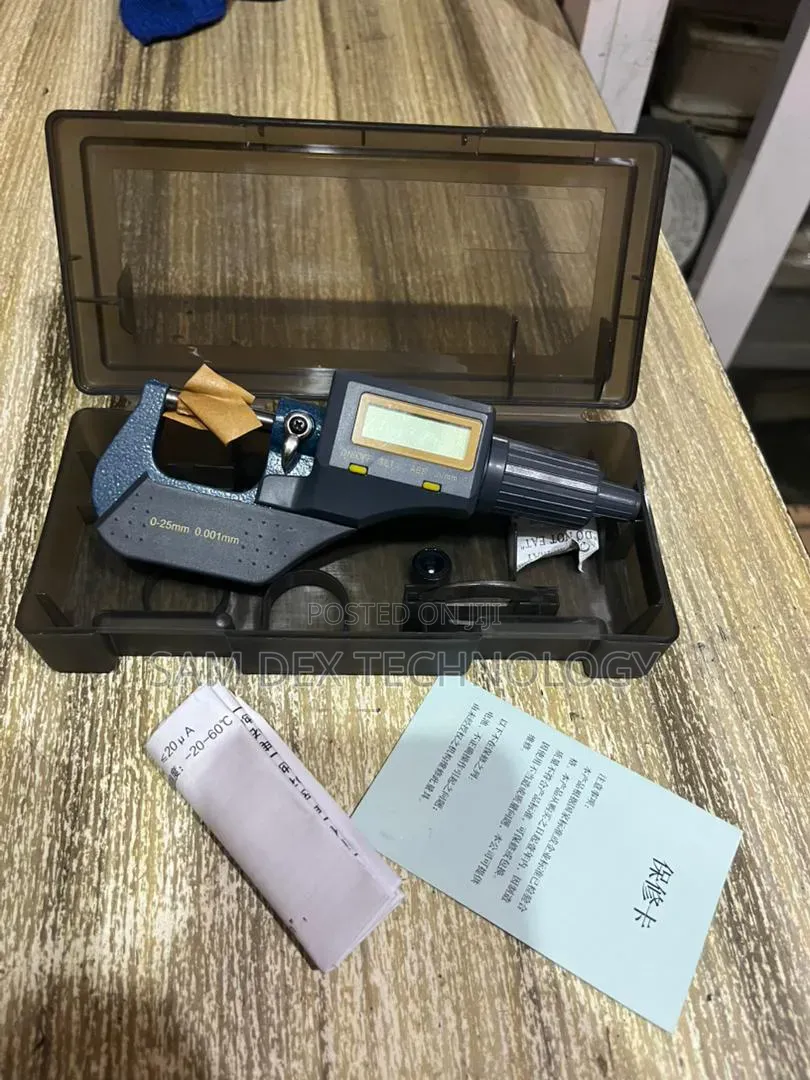0 - 25mm Digital Micrometer