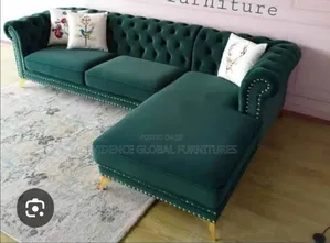 Luxury 6seaters L-Shaped Sofa