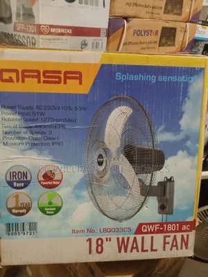 Qasa Wall Fan 18inch