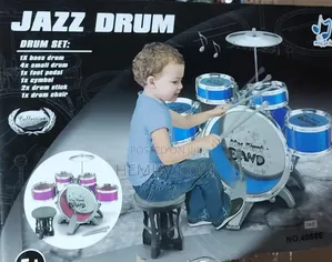 Kids Standard Mini Jazz Drum Set "Click to See More Images