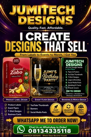 I Will Design Logos, Flyers, Business Cards - 24hr Delivery Nigeria