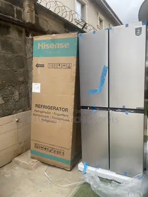 Brand New Hisense 392l 4-Door Refrigerator Ref-54ws