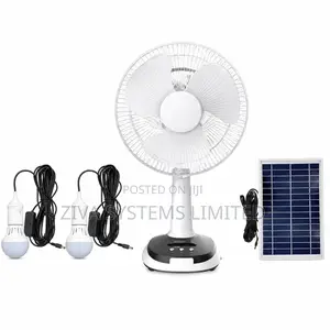 Lontor Rechargeable Fan With Solar Panel