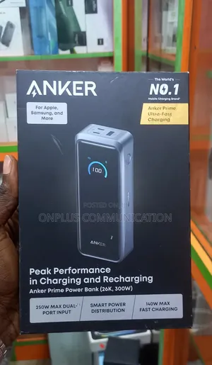 Anker Prime Power Bank 26000mah 300w