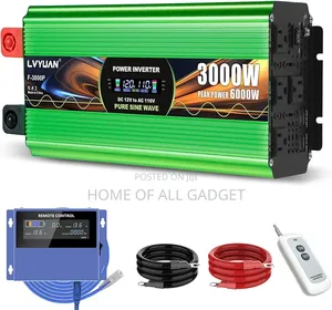 Pure Sine Wave Power Inverter Dc 12v to Ac 240v Voltage