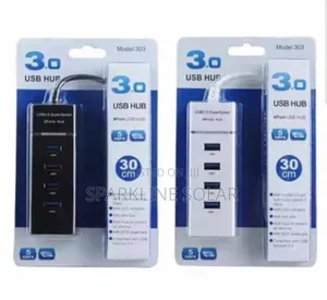 Quality Usb 3.0 4-port High-speed Hub (30cm Cable)