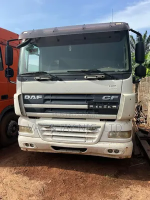 Daf 85 Cf Cap and Chassis Rigid Truck 2002 White