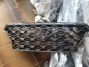 Front Grille of Hyundai Santa Fe 2019