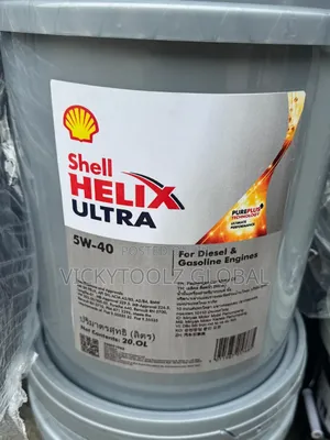 Shell Helix Ultra 5w-40 Synthetic Engine Oil 20l