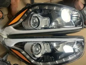 Headlights Set Ix35 2014 Led