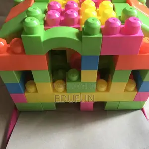 Jumbo Building Blocks 100 PCS Educational Blocks for Kids