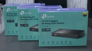 Tp-Link Tl-Sg1210p – 10-Port Gigabit Poe+ Switch