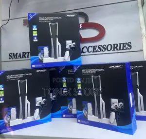 Multifunctional Cooling Charging Stand for Ps5 Fat/Slim/Pro