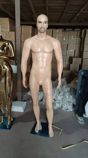Plastic Fiber Man Mannequin