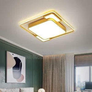 Living Room Chandelier Fitting Gold and Black Body Available