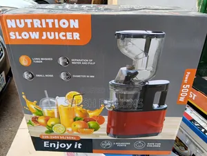 Nutrition Slow Juicer for All Kinds of Fruits/Foods. Fast Durable