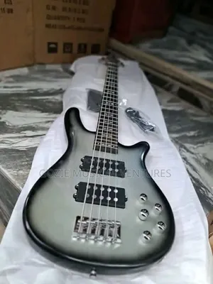 A Very High Quality Five String Bass Guitar With Bag Cable and Strap