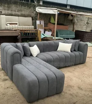 Grey L-Shaped Corner Sofa Stylish, Comfortable, Great Condition.