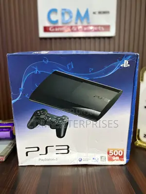 Playstation 3 Super Slim 500gb 7 Games 2 Controllers