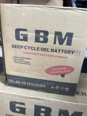 GBM 40ah 12v Deep Cycle Battery