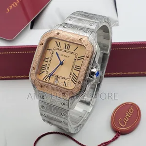 Cartier Luxury Designer Men's Chain Wristwatches