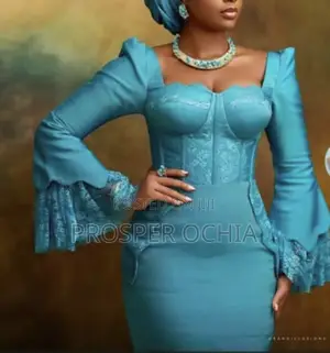 Aso Oke Bridal Dress