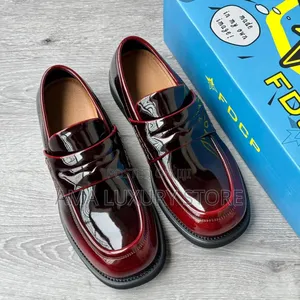 FDCP Genuine Leather Luxury Designer Men's Loafers Shoes