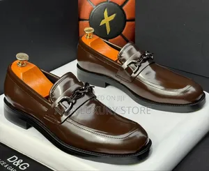 Dolce and Gabbana Luxury Patent Leather Men's Corporate Shoes