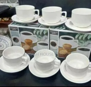 Tea Cups and Saucer (6,Cups, 6 Saucers)