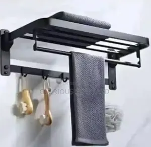 Multiple Tower Hanger Black With Hook